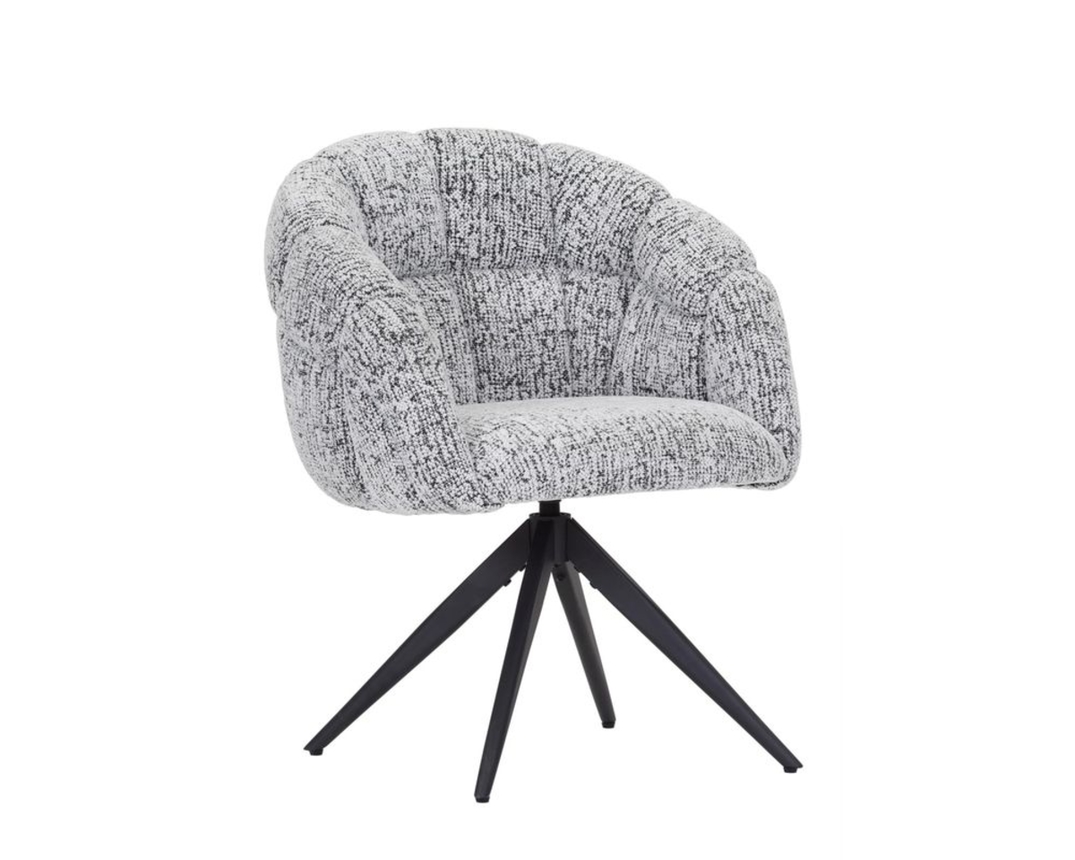 Sessel "Geneva", grau, drehbar - Grau - 1