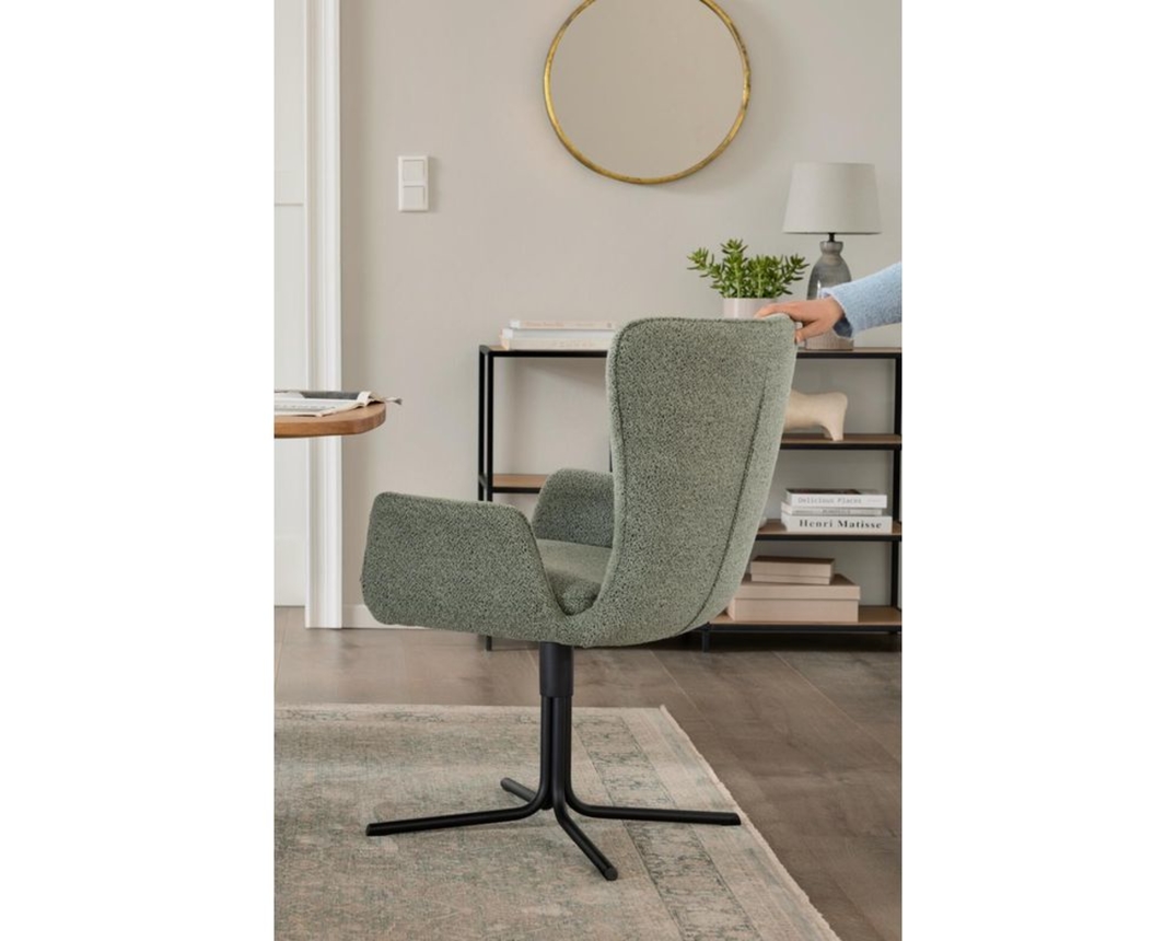 Interliving Design-Armlehnstuhl 5121, thymianfarbener Bezug - Thymian - 6