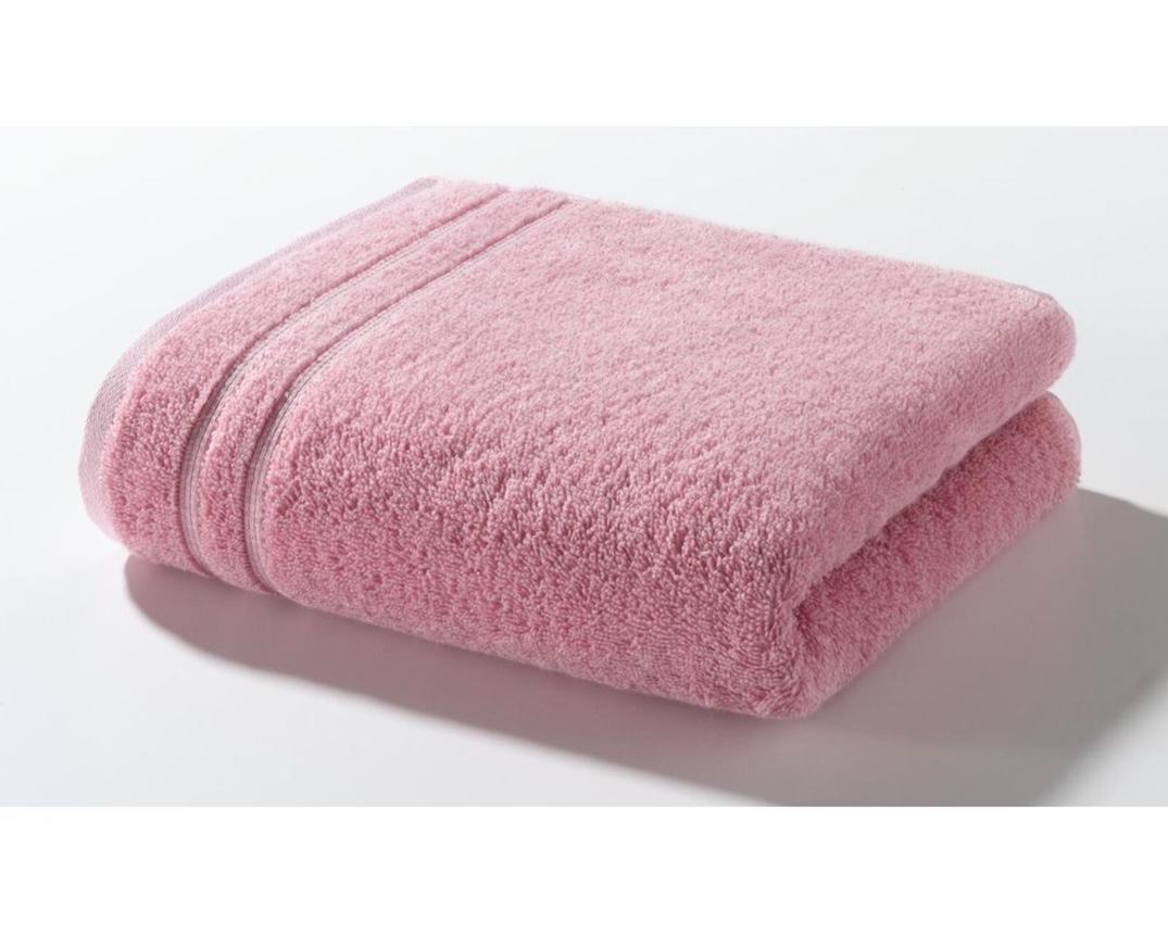 Duschtuch "Four Seasons" aus Baumwolle, rosa - Lotus - 1