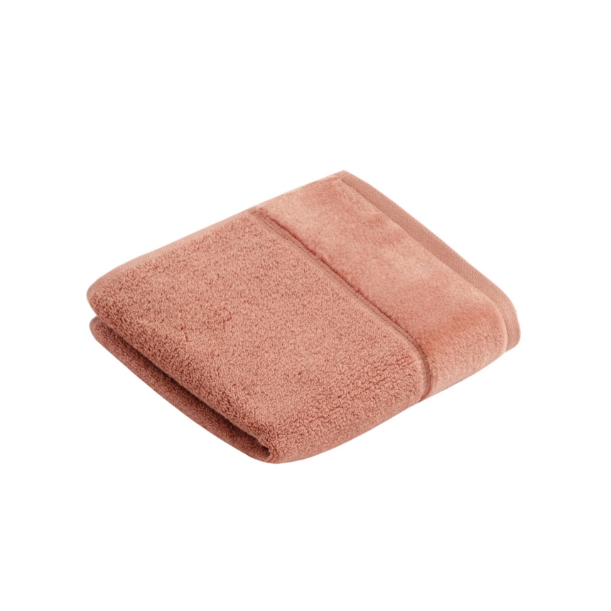 Gästetuch "Pure", rosa - Red Wood - 1