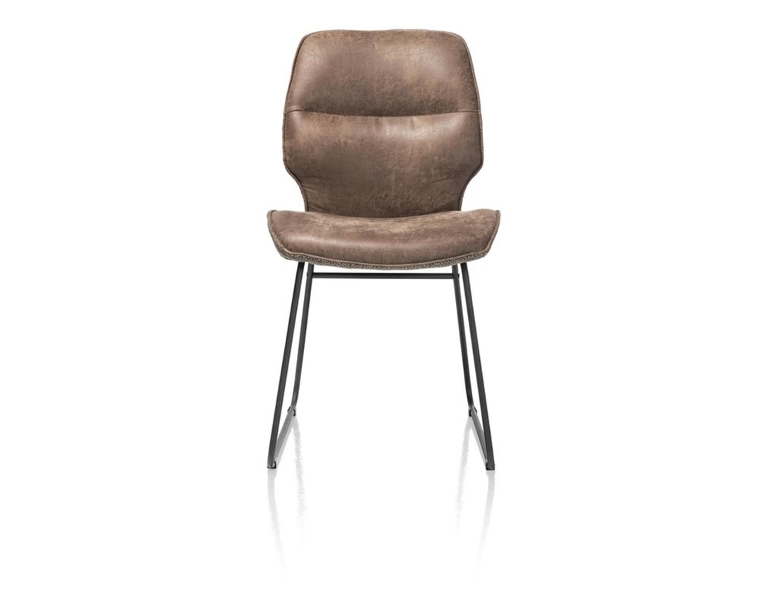 Henders & Hazel Stuhl "Ravi", braun - Tobacco - 1