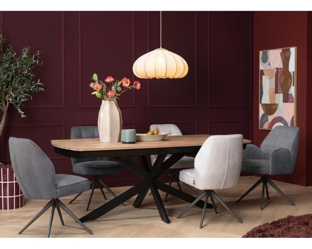 Henders & Hazel Armlehnstuhl "Bell", drehbar - Anthrazit - 5