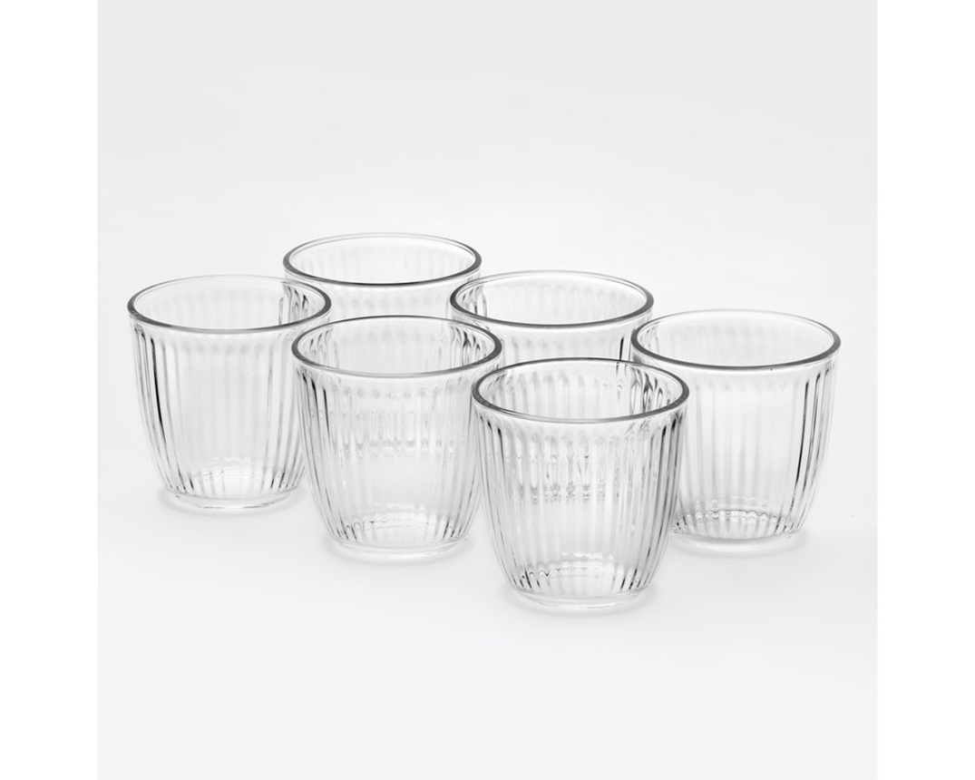6er-Pack Gläser - Durchsichtig - 1