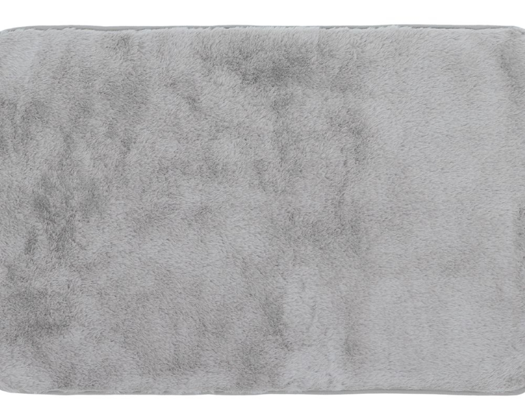 Badteppich "Sable", grau, ca. 60x90 cm - Grau - 1