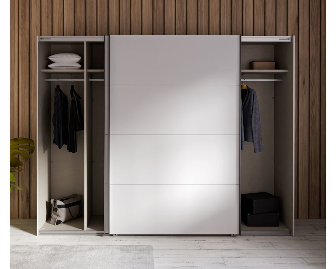 Schwebetürenschrank "Florenz" - Secret grey - 7