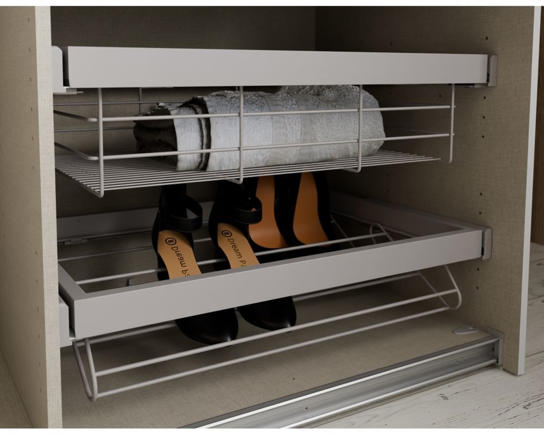 Schwebetürenschrank "Florenz" - Secret grey - 10