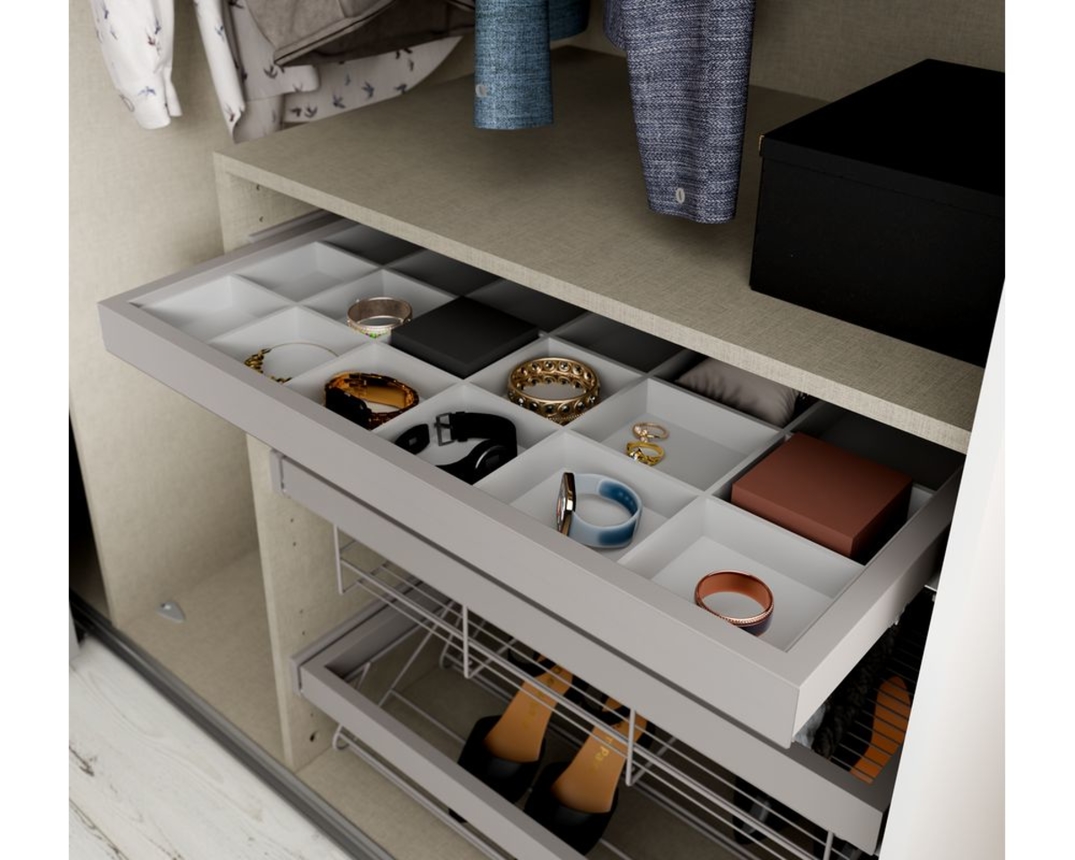 Schwebetürenschrank "Florenz" - Secret grey - 11