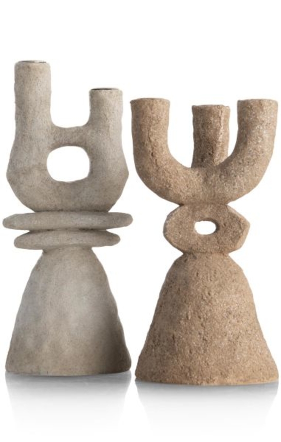 XOOON June Kerzenhalter H27cm - Braun, Taupe - 7