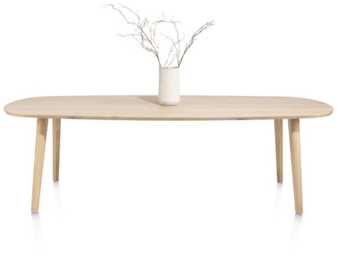XOOON Odda, Tisch 260 x 110 cm - Oval - Holz Fuss -  - 1
