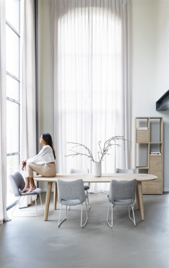 XOOON Odda, Tisch 260 x 110 cm - Oval - Holz Fuss -  - 10
