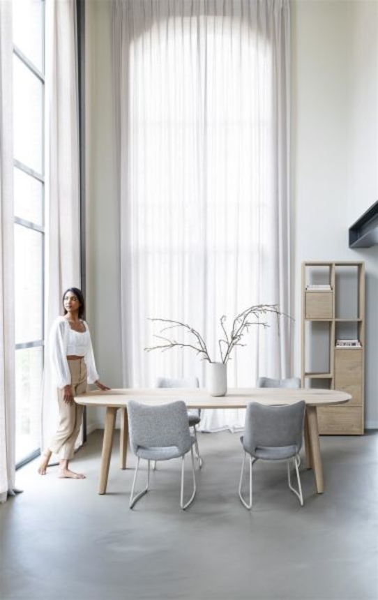 XOOON Odda, Tisch 260 x 110 cm - Oval - Holz Fuss -  - 13