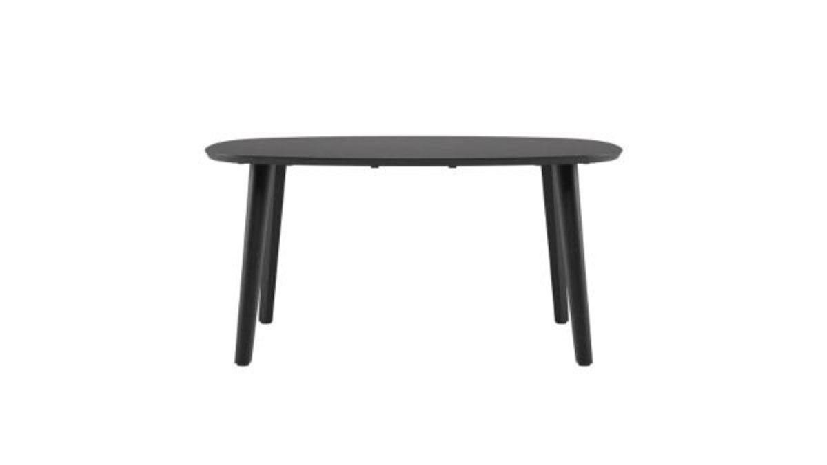 XOOON Odda, Tisch 160 x 125 cm - Oval - Holz Fuss -  - 1