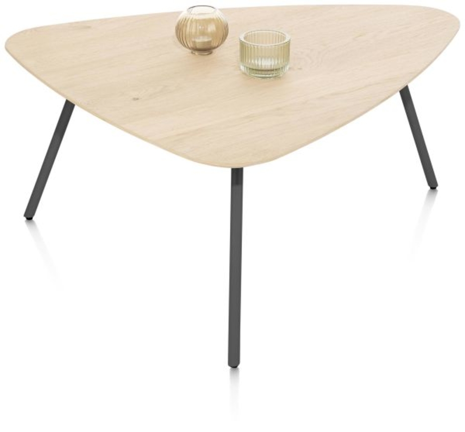 XOOON Niora, Couchtisch 85 x 77 cm - Furnier Eiche -  - 5