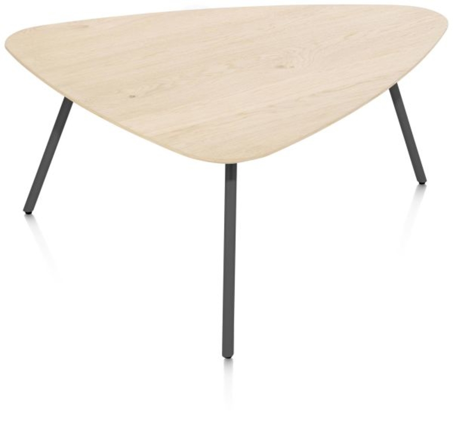 XOOON Niora, Couchtisch 85 x 77 cm - Furnier Eiche -  - 7