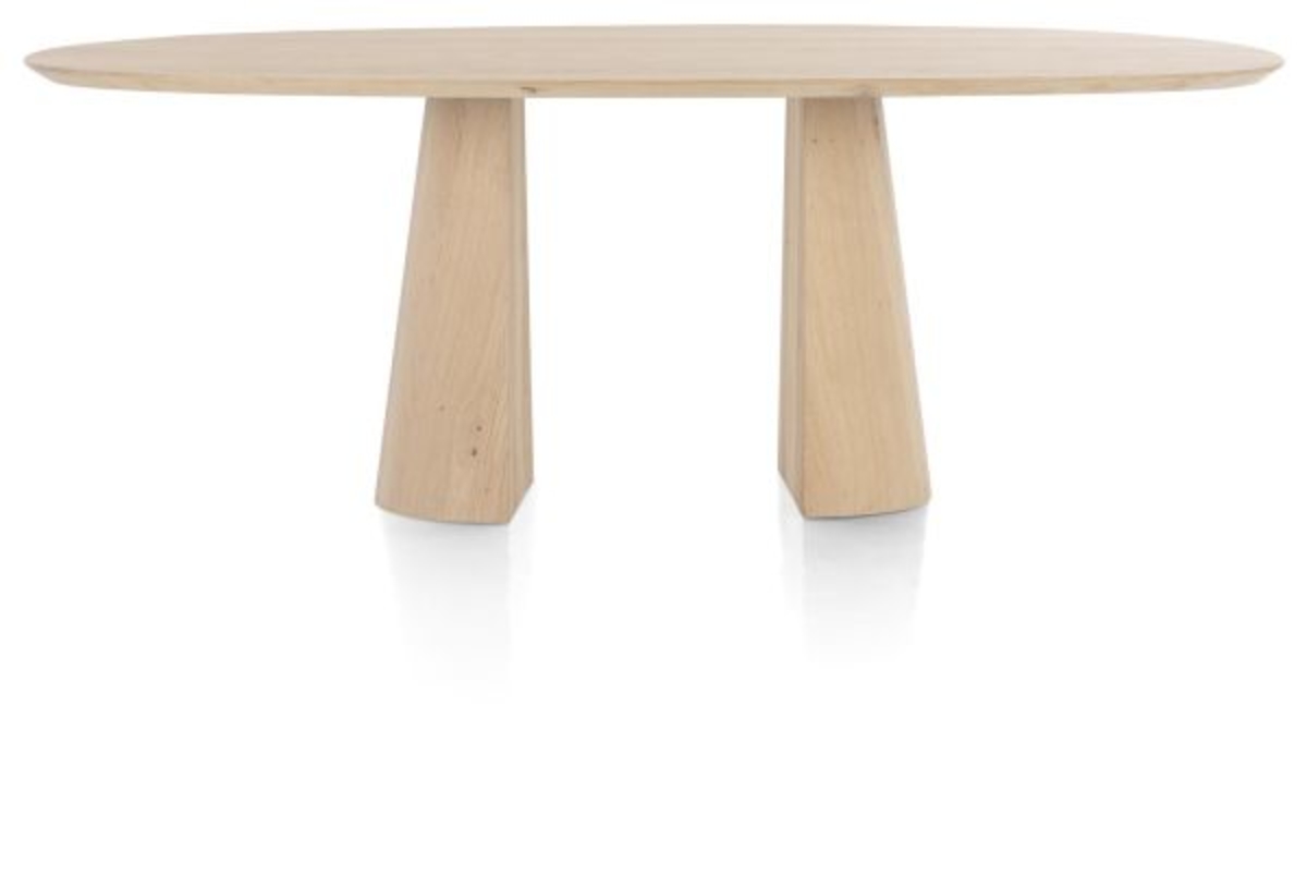 XOOON Trenton, Tisch 210 x 105 cm - Beige, Braun - 4