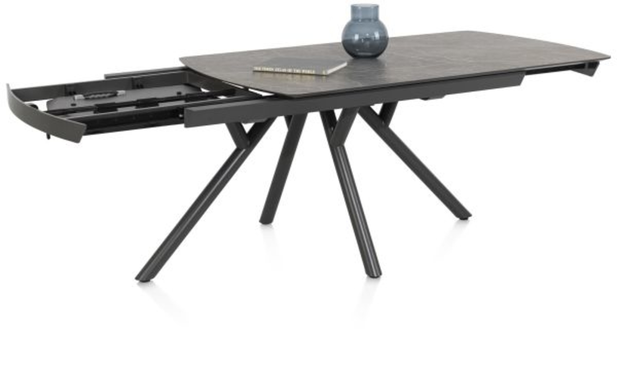 XOOON Novello, Ausziehtisch 170 (+ 60) x 100 cm - Primo Laminato marble - Grau - 7