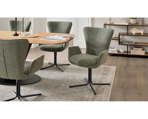 Interliving Design-Armlehnstuhl 5121, thymianfarbener Bezug - Thymian - 2