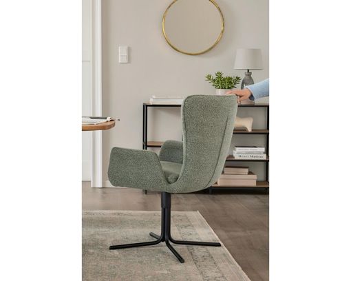 Interliving Design-Armlehnstuhl 5121, thymianfarbener Bezug - Thymian - 6