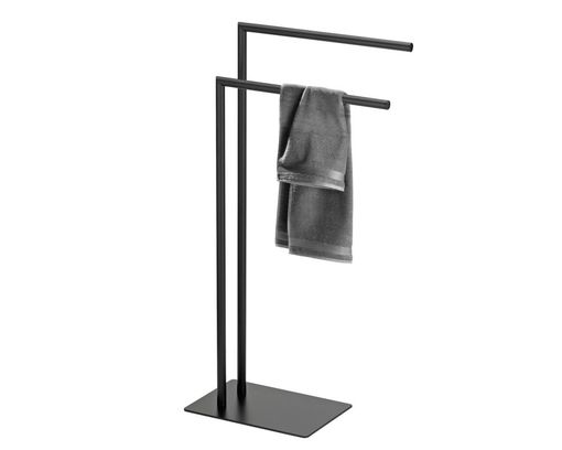 Handtuchhalter schwarz, ca. 81 cm hoch - Schwarz - 1