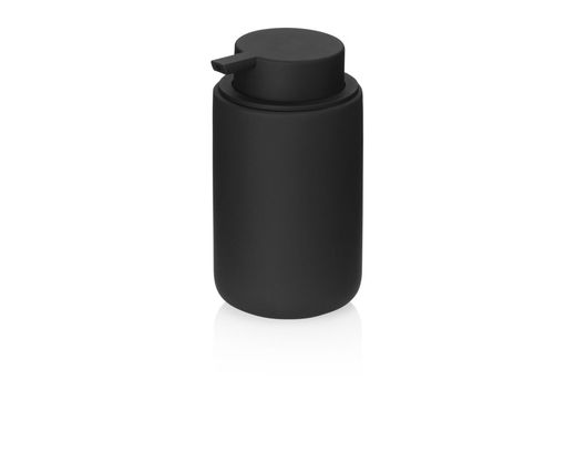 Seifenspender "Sana" aus Keramik, schwarz - Schwarz - 1