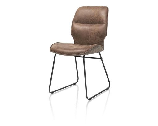 Henders & Hazel Stuhl "Ravi", braun - Tobacco - 2