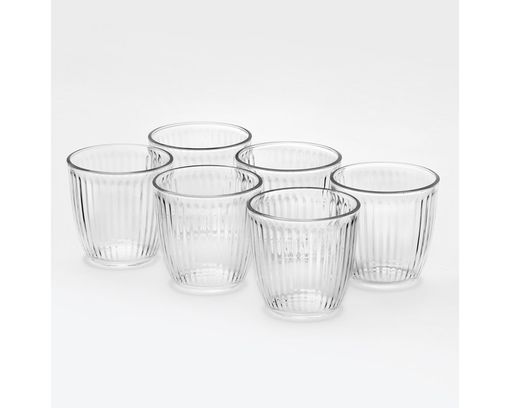 6er-Pack Gläser - Durchsichtig - 1
