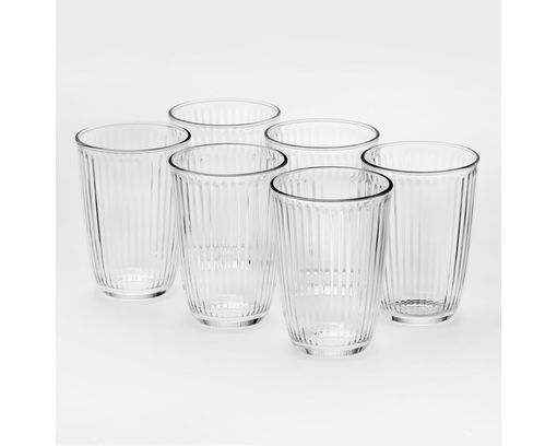 6er-Pack Gläser - Durchsichtig - 1