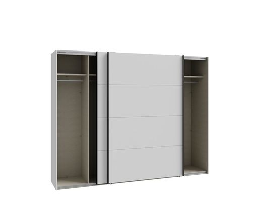 Schwebetürenschrank "Florenz" - Secret grey - 5