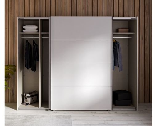Schwebetürenschrank "Florenz" - Secret grey - 7