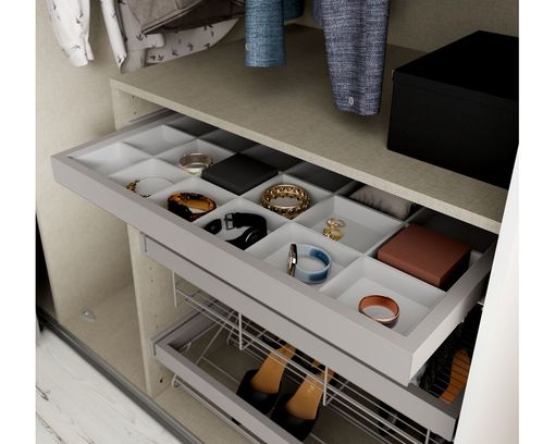 Schwebetürenschrank "Florenz" - Secret grey - 11