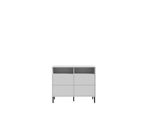 Kommode "Florenz" mit 2 Türen und 2 Fächern - Secret Grey - 2