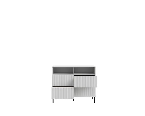 Kommode "Florenz" mit 2 Türen und 2 Fächern - Secret Grey - 4
