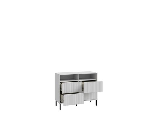 Kommode "Florenz" mit 2 Türen und 2 Fächern - Secret Grey - 5