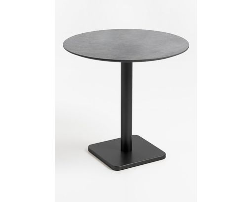 Coco Maison Bistrotisch "Brest",  Stone-Look - Anthrazit - 2