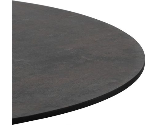 Coco Maison Bistrotisch "Brest",  Stone-Look - Anthrazit - 3