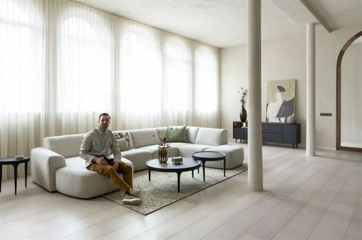 XOOON Elements, Sideboard 210 cm. - 3-Türen + 2-Laden + 3-Nischen + Led -  - 8