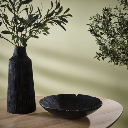 XOOON Finn Schale D39cm - Schwarz/ Anthrazit - 12