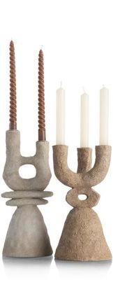 XOOON June Kerzenhalter H27cm - Braun, Taupe - 6