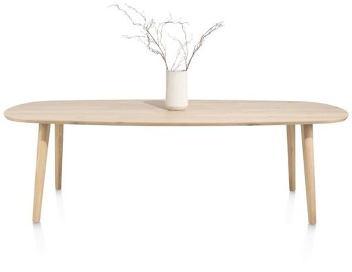 XOOON Odda, Tisch 260 x 110 cm - Oval - Holz Fuss -  - 1