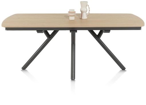 XOOON Novello, Ausziehtisch 200 (+ 78) x 100 cm - Beige, Braun - 5