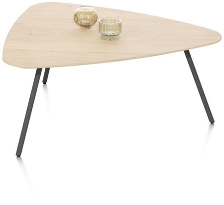 XOOON Niora, Couchtisch 85 x 77 cm - Furnier Eiche -  - 4