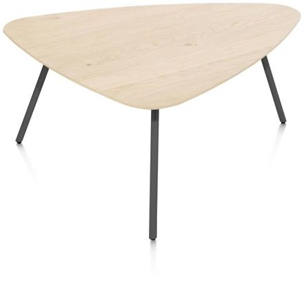 XOOON Niora, Couchtisch 85 x 77 cm - Furnier Eiche -  - 7