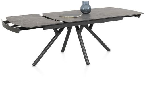 XOOON Novello, Ausziehtisch 200 (+ 78) x 100 cm - Primo Laminato marble - Grau - 9