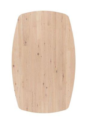 XOOON Arvada, Esstisch 160 x 100 cm, oval, 4 Beine - Beige, Weiß, Gelb - 2
