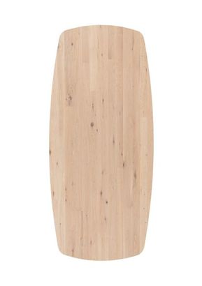 XOOON Arvada, Esstisch 250 x 110 cm, oval, 4 Beine - Beige, Weiß, Gelb - 2