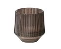 Windlicht,  Glas lackiert, verschiedene Farben, Ø/H ca. 8/8 cm - braun/beige Töne - 2