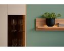 Interliving Anbauwand 2032, Eiche/Sandbeige - Beige/Braun - 7