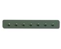 Garderobenleiste "Meinerzhagen 3", 7 Haken, Metall grün - Grün - 1
