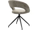 Trendhopper Stuhl "Yuna", drehbar, taupe - Taupe - 4