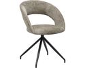 Trendhopper Stuhl "Yuna", drehbar, taupe - Taupe - 6